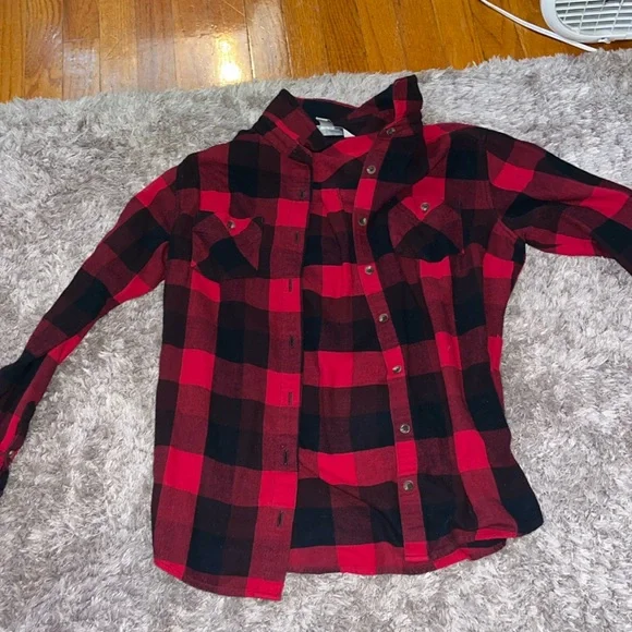 red and black flannel - Picture 1 of 3